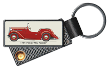 Singer Nine Roadster 1939-49 Keyring Lighter